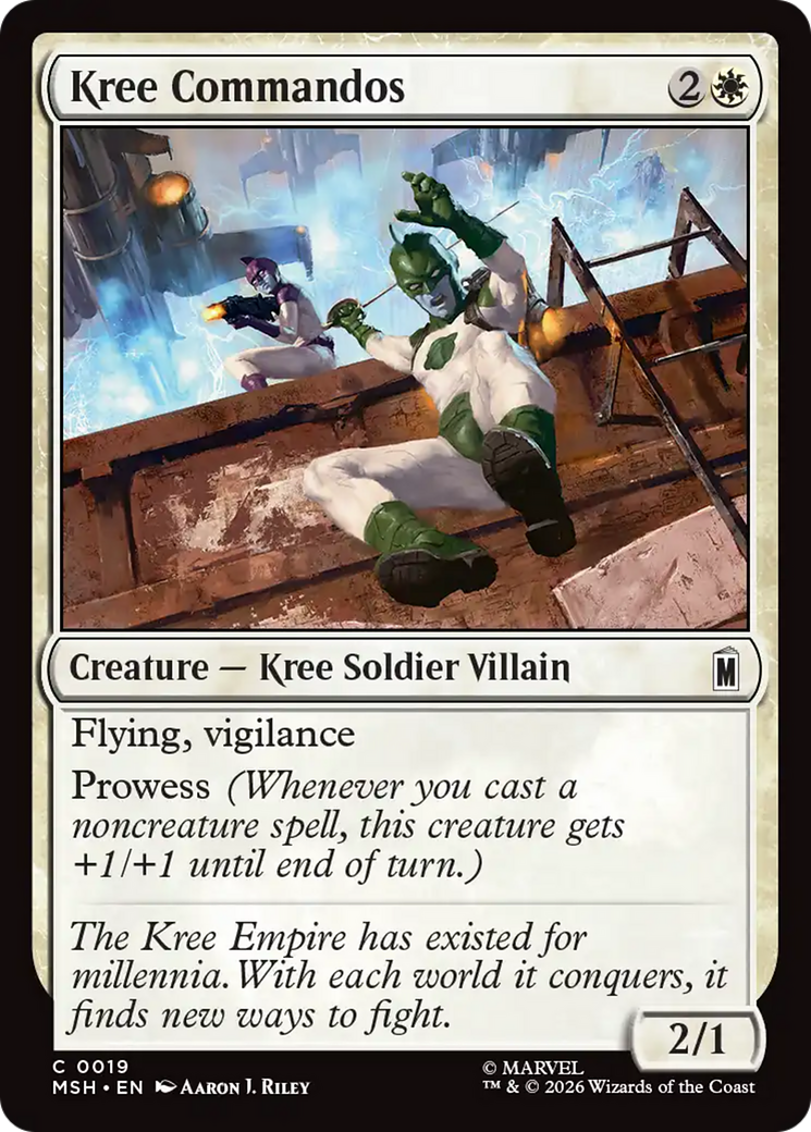 Kree Commandos (MSH) - Foil