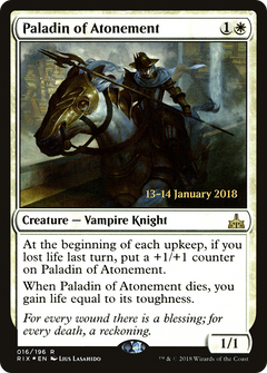 Paladin of Atonement (016) (Prerelease) - Foil