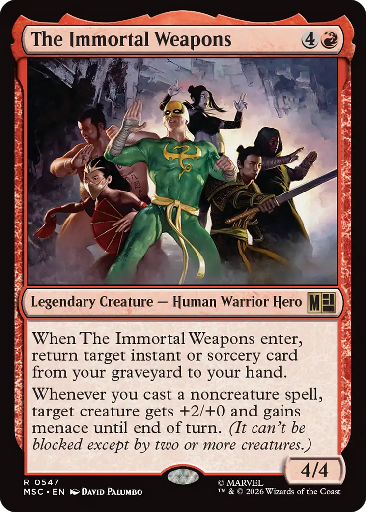 The Immortal Weapons (MSC)
