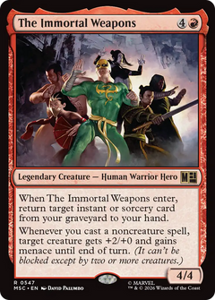 The Immortal Weapons (MSC) - Foil
