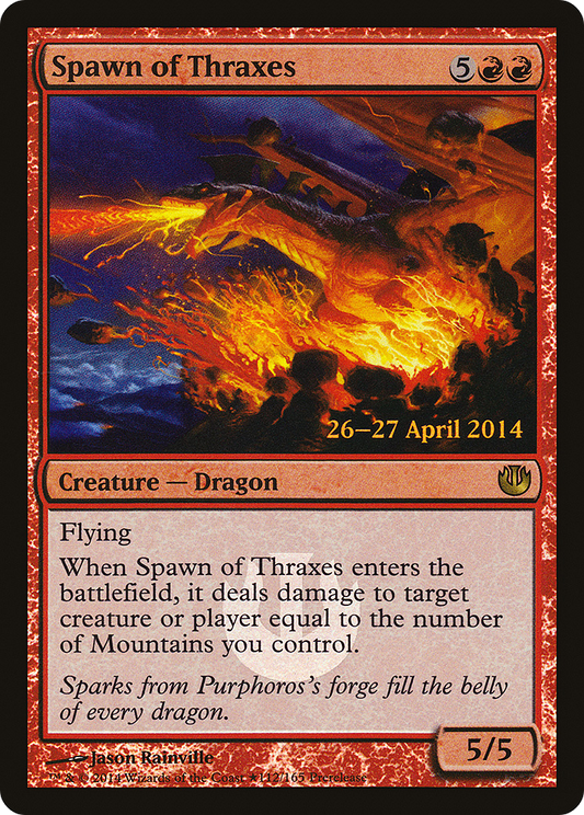Spawn of Thraxes (112) (Prerelease) -  Foil