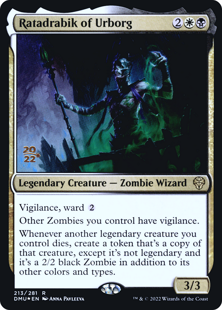 Ratadrabik of Urborg (213) (Prerelease) - Foil