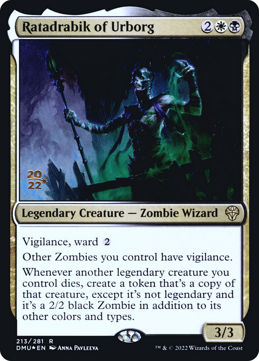Ratadrabik of Urborg (213) (Prerelease) - Foil