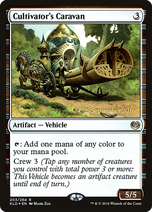 Cultivator's Caravan (203) (Prerelease) - Foil