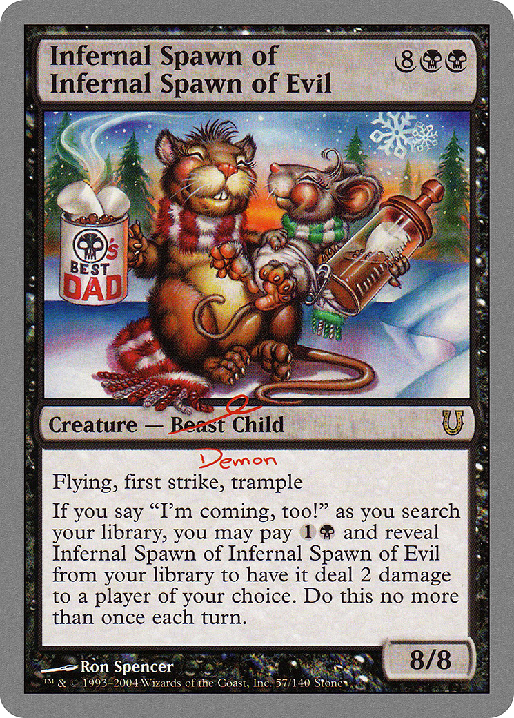 Infernal Spawn of Infernal Spawn of Evil - Foil