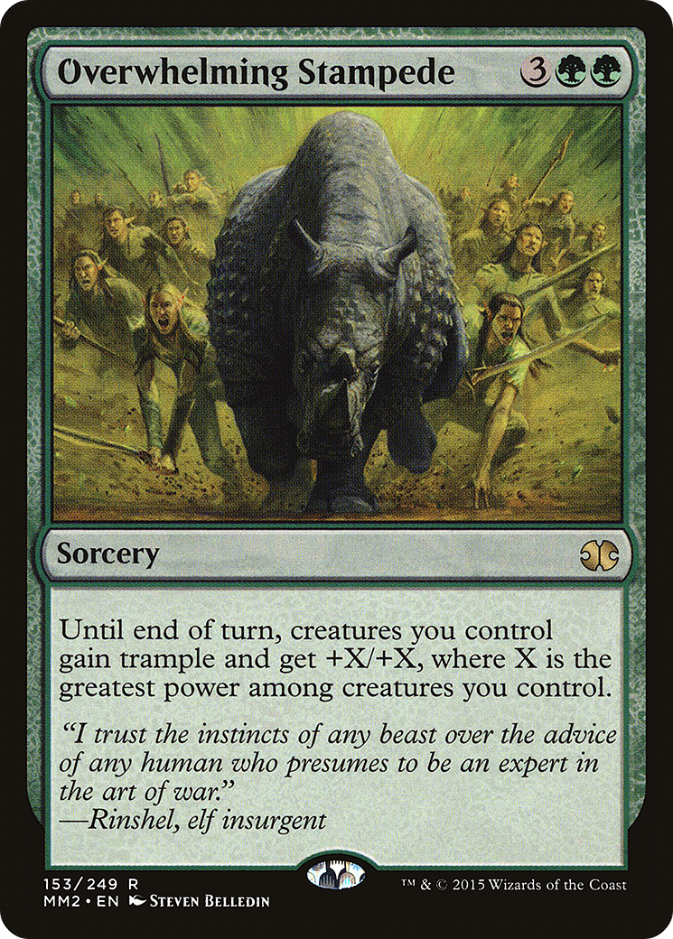 Overwhelming Stampede - Foil