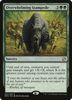 Overwhelming Stampede - Foil