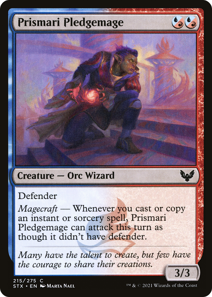 Prismari Pledgemage - Foil