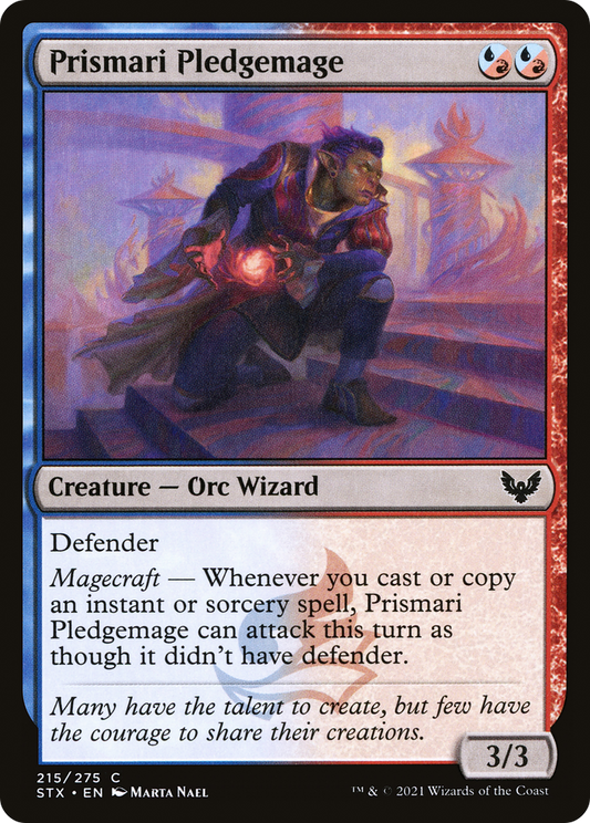 Prismari Pledgemage - Foil