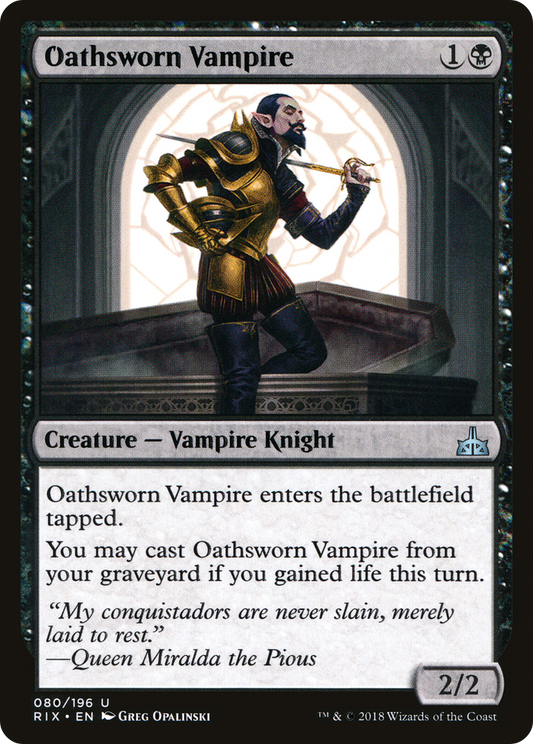 Oathsworn Vampire - Foil