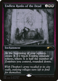 Endless Ranks of the Dead (535) (Prerelease) - Foil