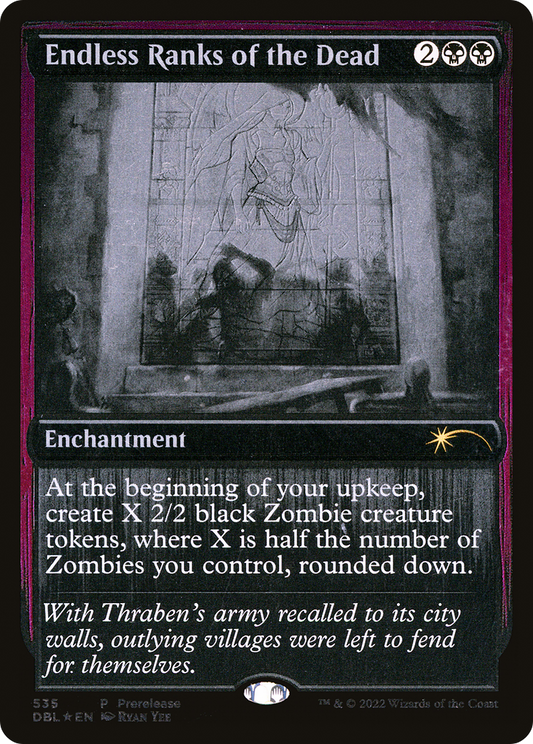 Endless Ranks of the Dead (535) (Prerelease) - Foil