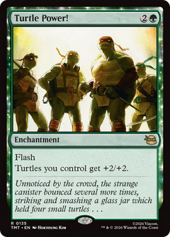 Turtle Power! (TMT) - Foil