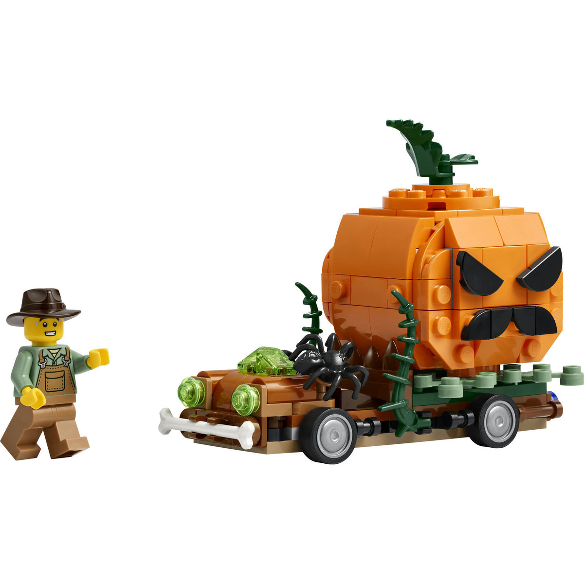 LEGO Set - Jack-O'-Lantern Pickup Truck