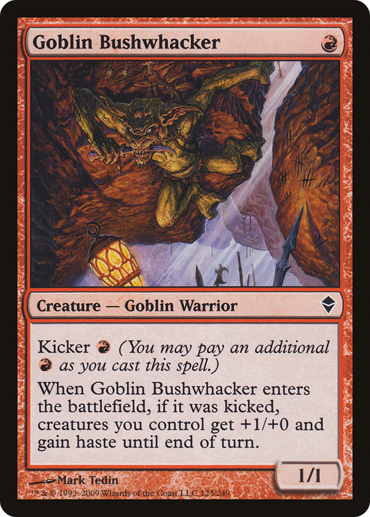 Goblin Bushwhacker - Foil