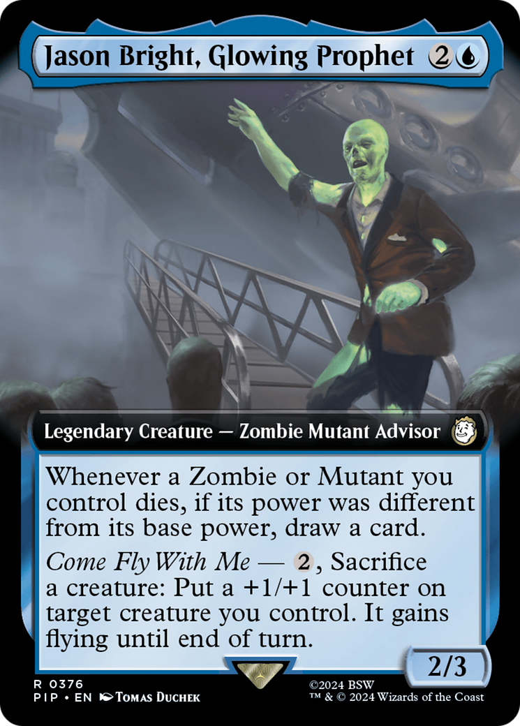 Jason Bright, Glowing Prophet (0376) (Extended Art)