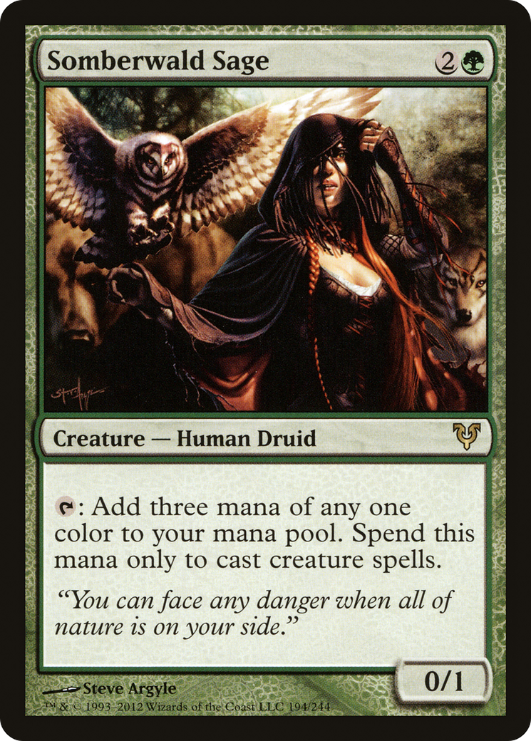 Somberwald Sage - Foil