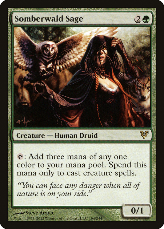 Somberwald Sage - Foil