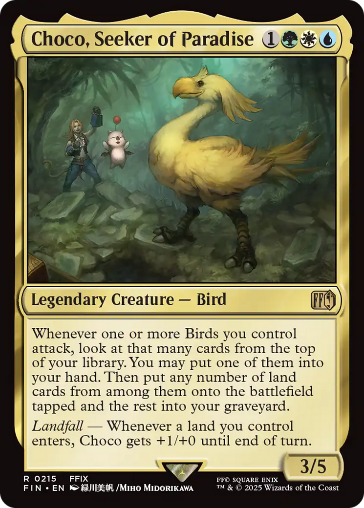 Choco, Seeker of Paradise - Foil