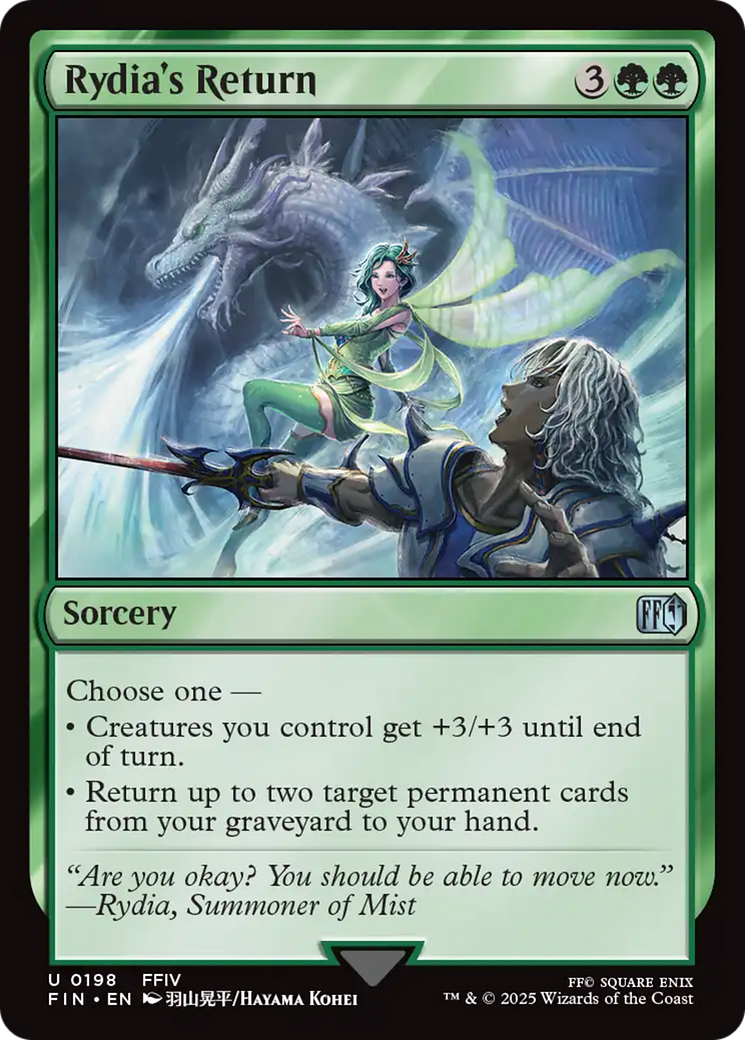 Rydia's Return - Foil
