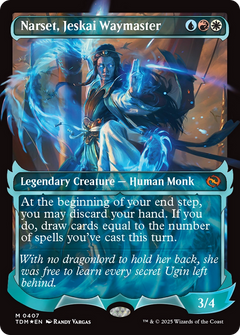Narset, Jeskai Waymaster (0407) (Showcase) - Foil