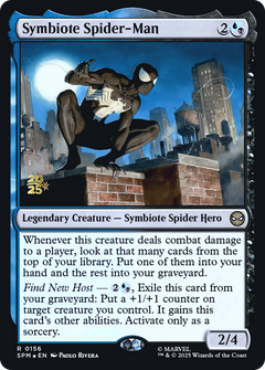 Symbiote Spider-Man (0156) (Prerelease) - Foil pspm