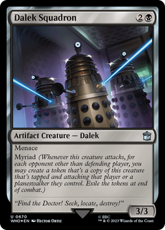 Dalek Squadron (0670) - Surge Foil