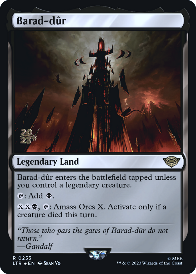 Barad-dur (0253) (Prerelease) - Foil