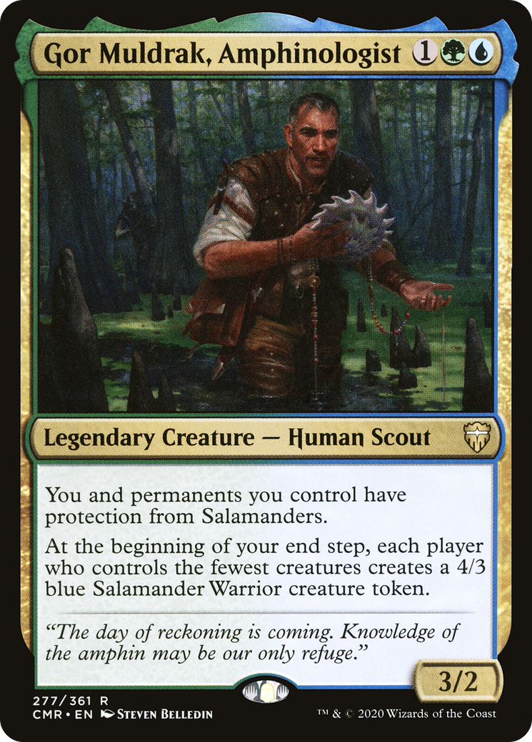 Gor Muldrak, Amphinologist - Foil