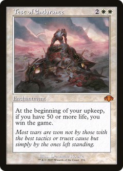Test of Endurance (276) (Retro Frame) - Foil
