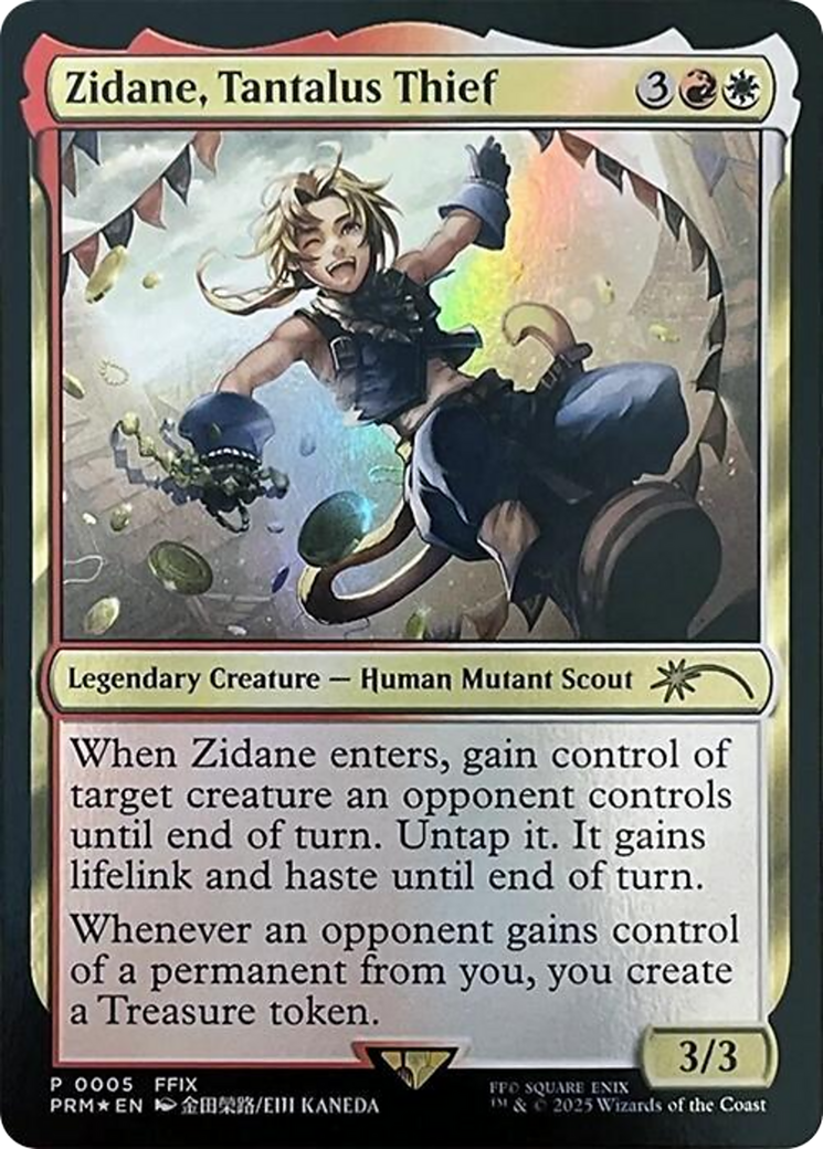 Zidane, Tantalus Thief (0005) - Foil