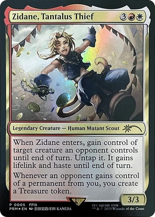 Zidane, Tantalus Thief (0005) - Foil