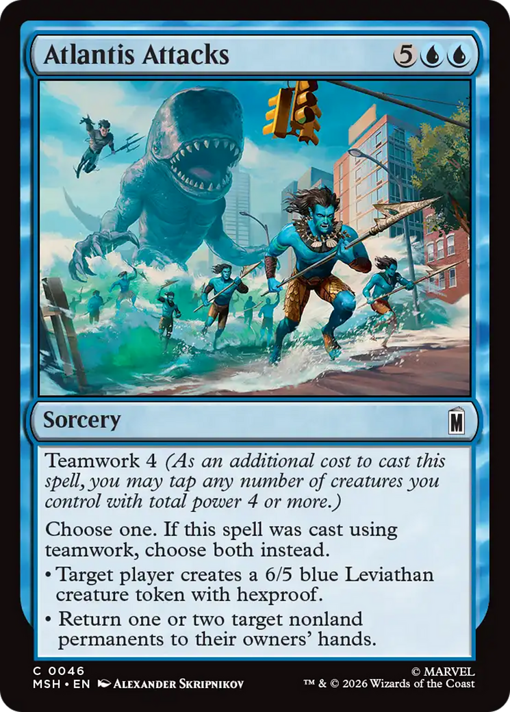 Atlantis Attacks (MSH) - Foil