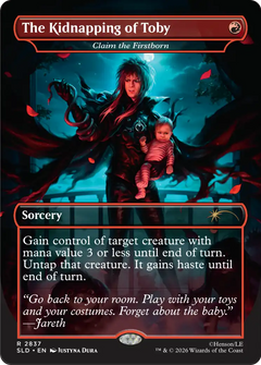The Kidnapping of Toby [Claim the Firstborn] (2837) (Borderless) (SLD) - Foil