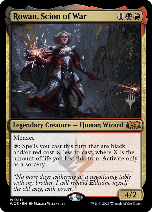 Rowan, Scion of War (0211) (Promo Pack)