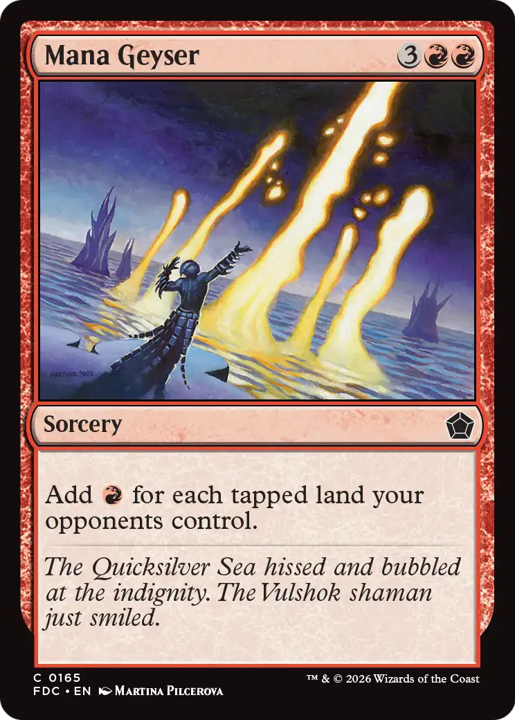 Mana Geyser (FDC)
