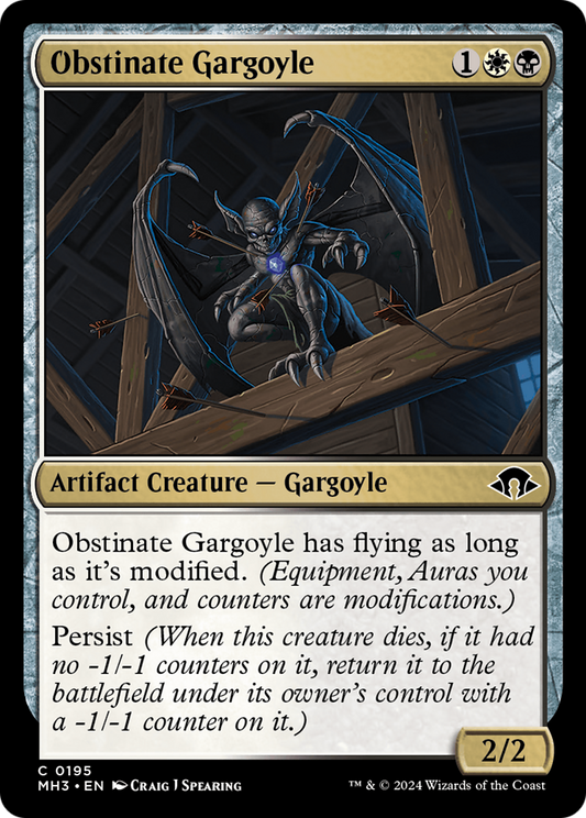Obstinate Gargoyle - Foil