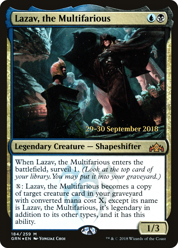 Lazav, the Multifarious (184) (Prerelease) - Foil
