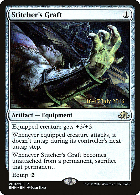Stitcher's Graft (200) (Prerelease) - Foil