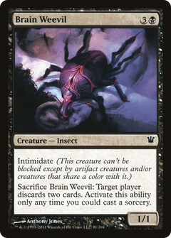 Brain Weevil - Foil