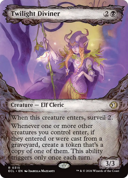 Twilight Diviner (0315) (Fable Frame) (ECL) - Foil