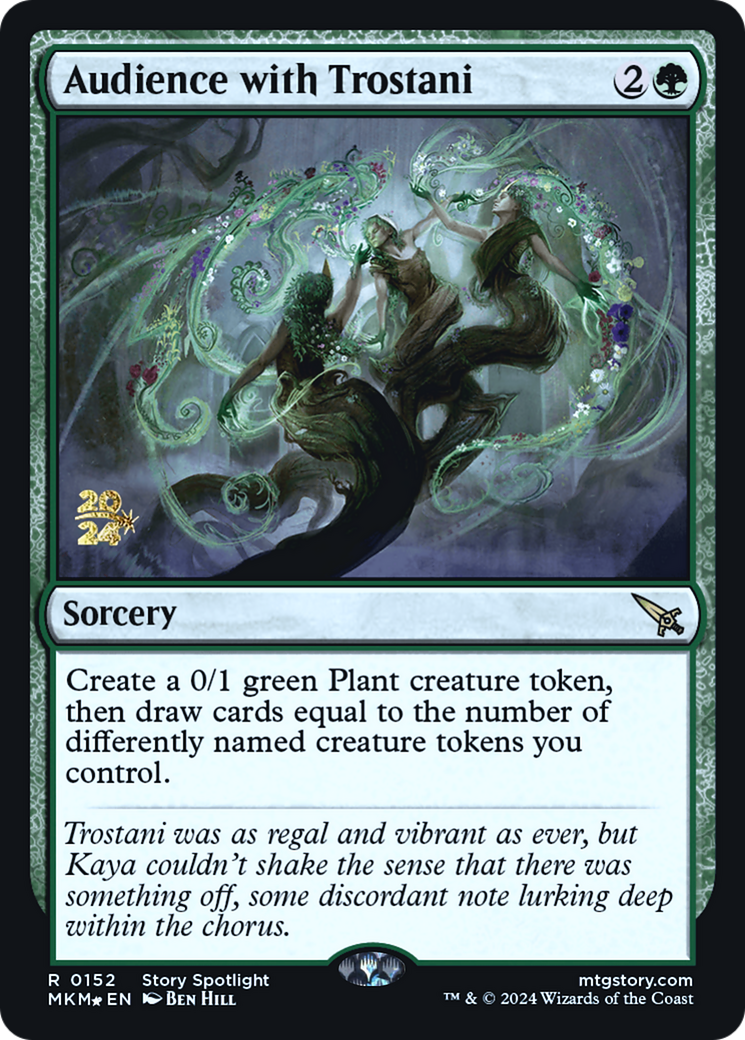 Audience with Trostani (0152) (Prerelease) - Foil
