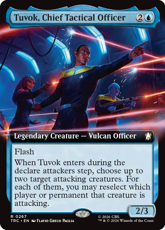 Tuvok, Chief Tactical Officer (0267) (Extended Art) (TRC)