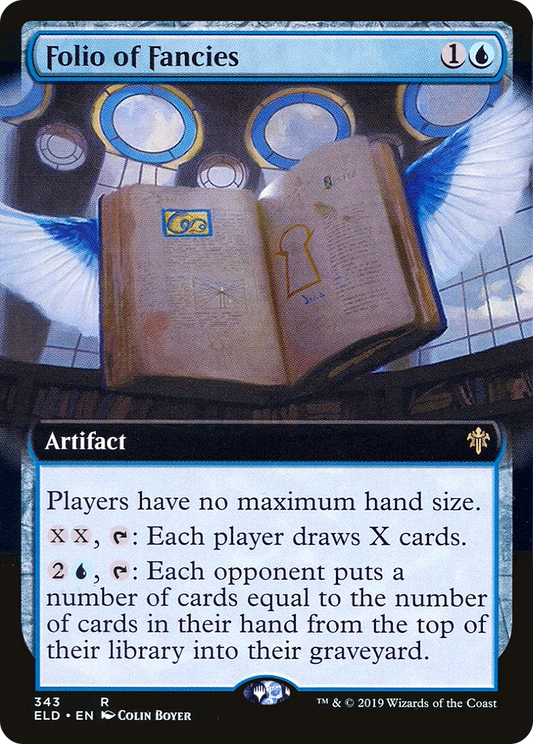 Folio of Fancies (343) (Extended Art) - Foil