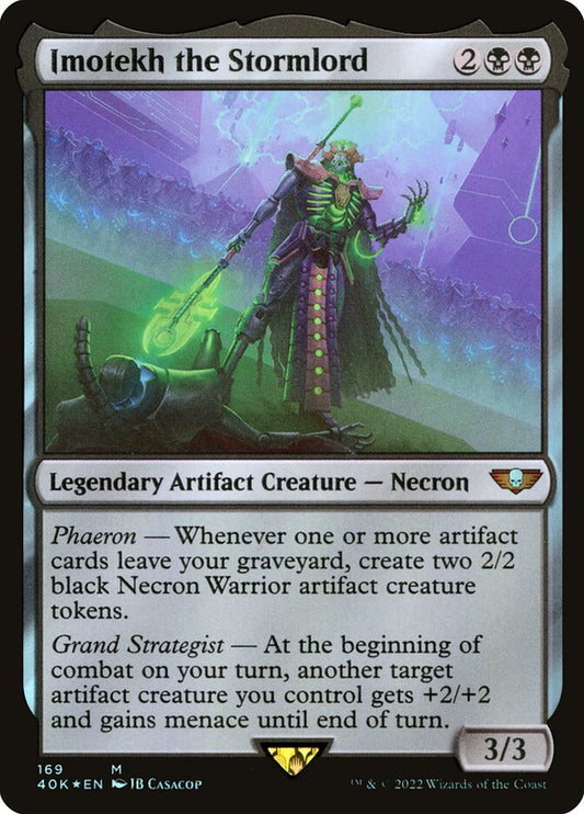 Imotekh the Stormlord (40K) - Foil