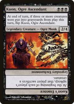 Kuon, Ogre Ascendant // Kuon's Essence - Foil