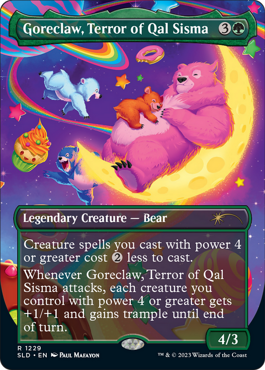 Goreclaw, Terror of Qal Sisma (1229) (Borderless) - Foil