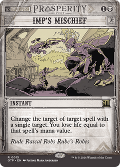 Imp's Mischief (0015) (Showcase) - Foil