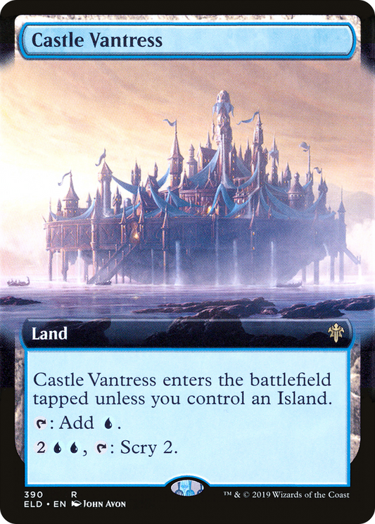 Castle Vantress (390) (Extended Art) - Foil
