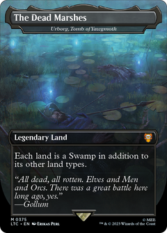 The Dead Marshes [Urborg, Tomb of Yawgmoth] (0375) (Borderless) - Foil